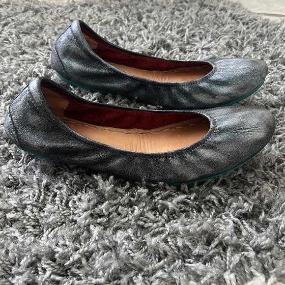 Tieks Custom Holographic Ballet Flats Shoes - Picture 6 of 17